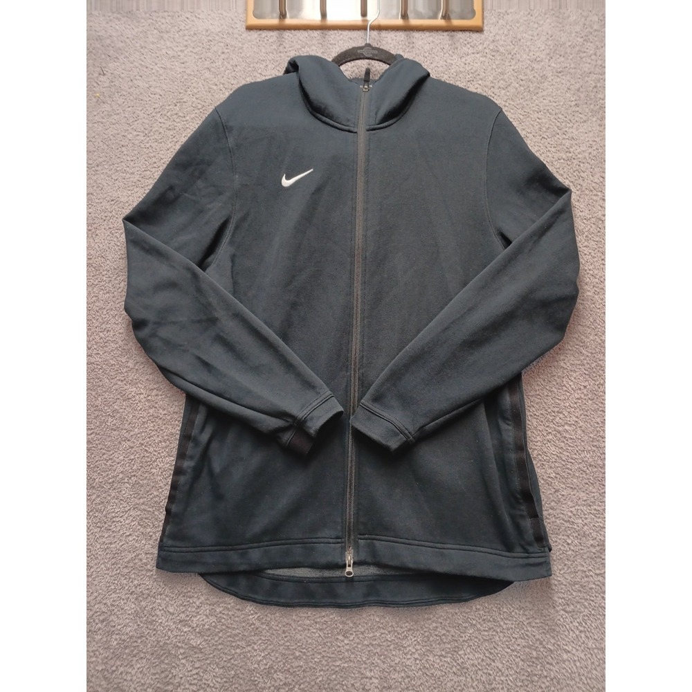 Nike‎ Dri-FIT Full Zip Hoodie Black Size L Athletic Everyday Training Casual